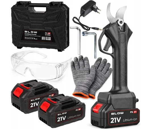 Sekator Akumulatorowy Elektryczny Nożyce Sekator Ogrodowy Do Gałęzi 500W