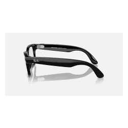 Okulary AR Ray-Ban Meta Wayfarer RW4006 Clear Shiny Black