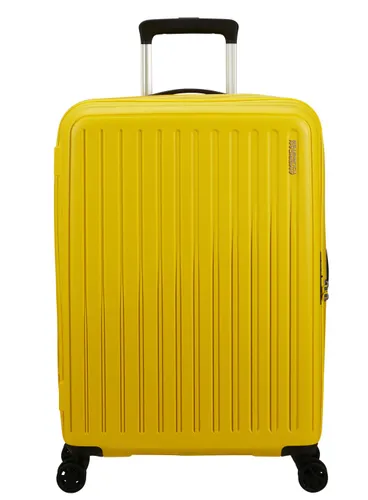 Чемодан American Tourister Rejoy среднего размера - electric yellow