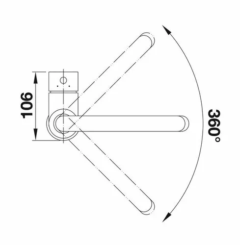Bateria BLANCO Mida 519415 Antracyt
