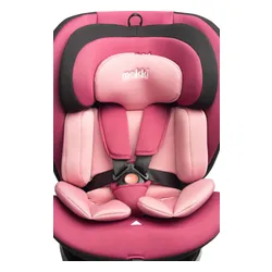 Автокресло Caretero Mokki I-Size, 40-150 cm, 0-36 kg, черно-розовый