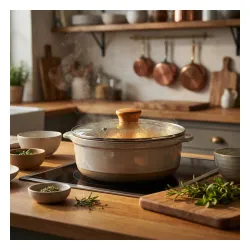 TOGNANA Country Chic 24 cm - pokrywka szklana