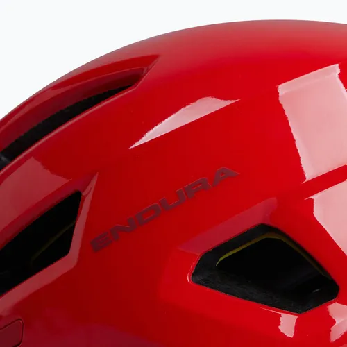 Kask rowerowy Endura Hummvee MIPS flame red