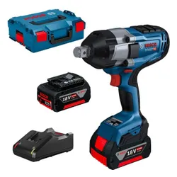 Bosch GDS 18v-1050 H Professional Darbe Anahtarı (+2 adet 5AH pil) 06019J8522