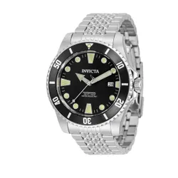 Invicta Watch 33502 Silver / Black