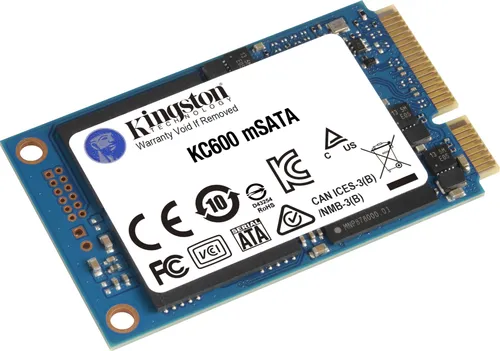 Kingston KC600 512 GB mSATA SATA III SSD (SKC600MS/512G)