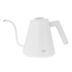 ADLER AD 1349w 1 l - czajnik elektryczny bezprzewodowy metalowy z regulacją temperatury