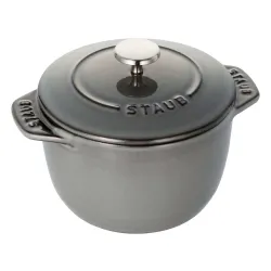 STAUB LA COCOTTE Mały garnek okrągły 725 ml, grafitowy