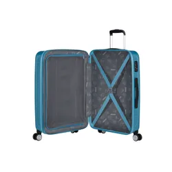 Walizka średnia poszerzana American Tourister Astrobeam - icy aqua