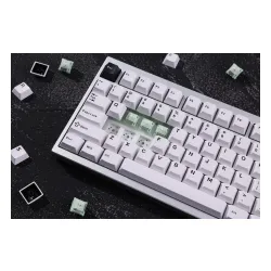 Klawiatura mechaniczna MCHOSE GX87 Max Matcha Latte v2 Biało-srebrny