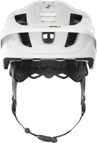 Kask rowerowy ABUS Cliffhanger Shiny Biały MTB (rozmiar S) MIPS