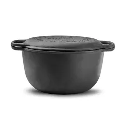 Garnek żeliwny z pokrywką MAYSTERNYA IRON 6 l