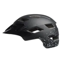 Kask rowerowy BELL Sidetrack Czarno-srebrny dla Dzieci (rozmiar uniwersalny)