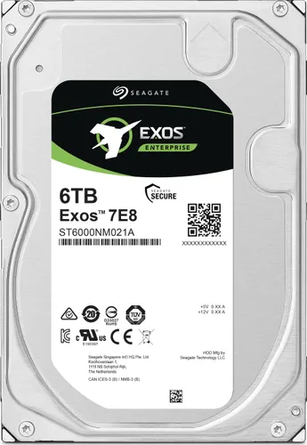 Dysk Seagate Exos Enterprise 6TB 3.5" SATA III (ST6000NM021A )