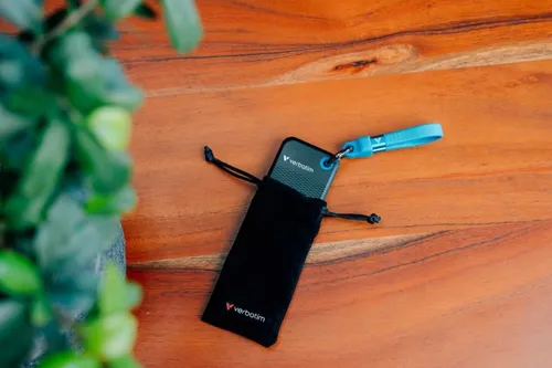 Dysk VERBATIM Pocket 128GB SSD Czarno-niebieski