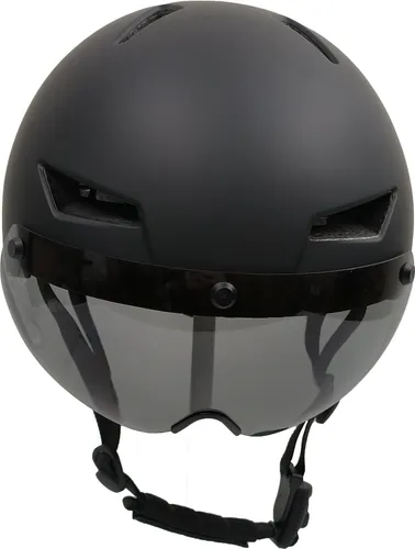 Kask XRIDER XRIH008M Inteligentny Czarny Miejski z lampką i kierunkowskazami (rozmiar M)
