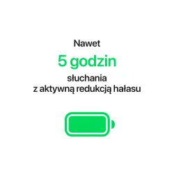 Apple AirPods 5 z Bezprzewodowym Etui Ładującym Douszne Bluetooth 5.3 Funkcje AI Biały