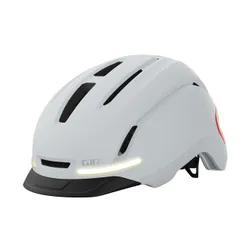Kask rowerowy Giro Ethos Integrated MIPS LED matte chalk