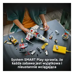 LEGO 75423 Star Wars SMART Play X-Wing Czerwona Piątka Luke