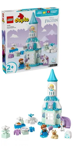 LEGO Klocki DUPLO Disney 10455 Przyjęcie w lodowym zamku Anny i Elzy