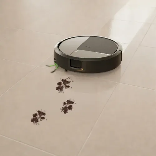 Robot sprzątający iRobot Roomba 115 Combo Y454040 Funkcja mopowania Stacja oczyszczająca Tworzenie mapy pomieszczenia 62dB