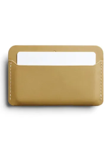 Skórzany kartownik portfel na karty Bellroy Card Slip - mustard