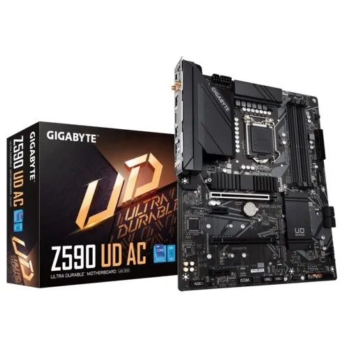 Gigabyte Płyta główna Z590 UD AC s1200 4DDR4 DP M.2 ATX