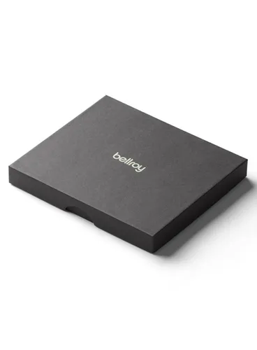 Кожаный кошелек унисекс Bellroy Folio Mini - глубокий сливовый