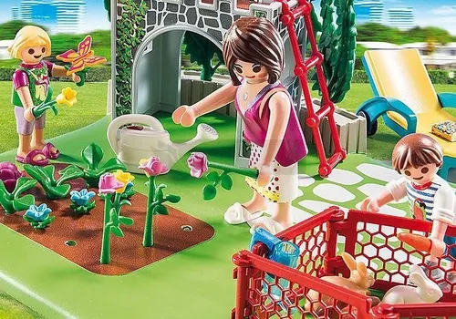 Playmobil 70010 Rodzina w ogrodzie