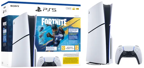 Konsola SONY PlayStation 5 Slim E-chassis + Fortnite Pakiet Rozkwitający Chaos