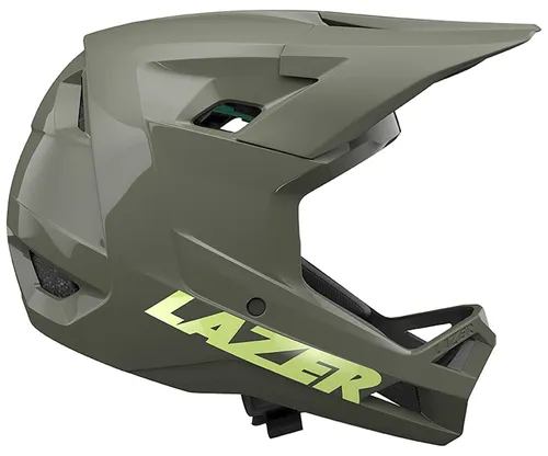 Kask rowerowy LAZER Chase KinetiCore Zielony mat Full Face (rozmiar S)