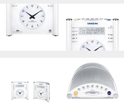 Радиоприемник SANGEAN ATOMIC 30 RCR-3 FM-радио Белый