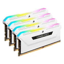 Pamięć Corsair Vengeance RGB PRO SL, DDR4, 64 GB, 3600MHz, CL18 (CMH64GX4M4D3600C18W)