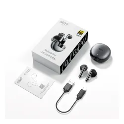 Słuchawki bezprzewodowe QCY AilyBuds Pro+ HT10 Pro, ANC Douszne Bluetooth 5.3 Czarny