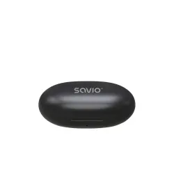 Słuchawki bezprzewodowe Savio TWS-10 Dokanałowe Bluetooth 5.3 Czarny