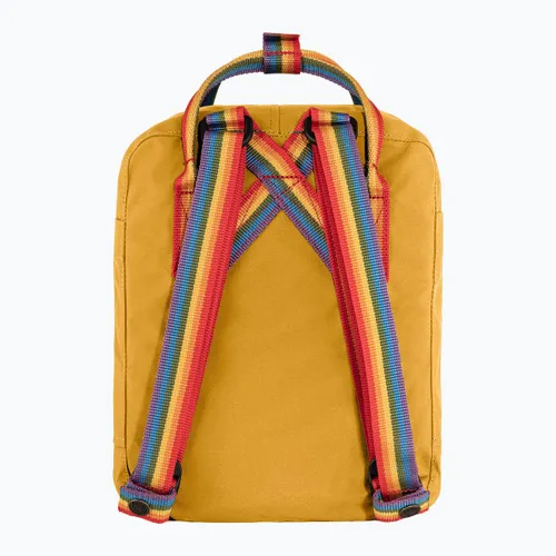 Plecak miejski Fjällräven Kanken Rainbow Mini 7 l ochre/rainbow pattern