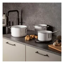 EVA TRIO White Line 3,8 l - garnek aluminiowy