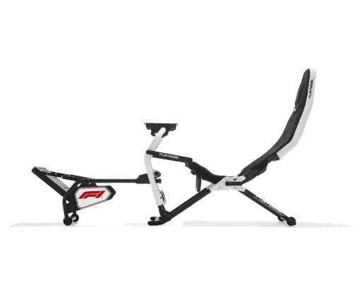 Fotel Playseat® Challenge DD F1 Edition FO.00336 Wyścigowy do 163kg Tkanina Czarno-biały