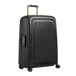 Walizka średnia Samsonite S'Cure DLX - black/gold