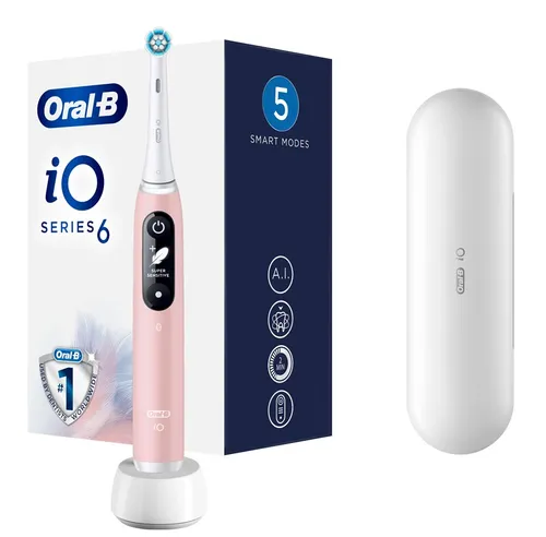 Электрическая зубная щетка Oral-B Io6 Pink Sand