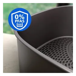 Air Fryer Frytkownica beztłuszczowa Philips NA565/02 Ovi Ultra Megabasket z funkcją Steamfry, pary, auto czyszczenie