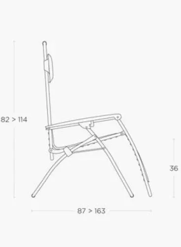 Fotel relaksacyjny Lafuma R Clip Batyline Iso - chlorophylle