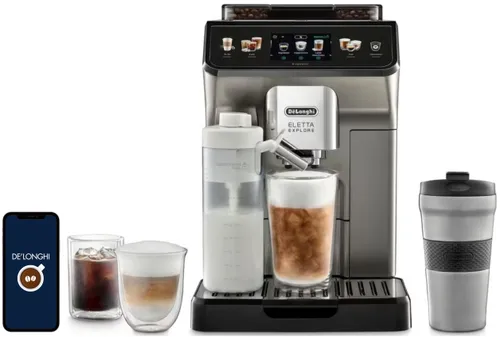 Автоматическая кофемашина DELONGHI Eletta Explore ECAM450.86.T (Cold Brew)