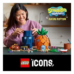 LEGO 11386 Icons SpongeBob Kanciastoporty: Bikini Dolne