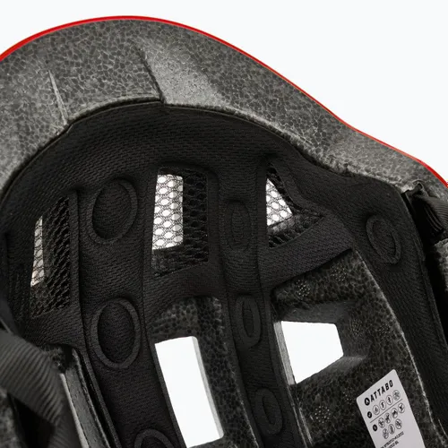 Kask rowerowy dziecięcy ATTABO K200 czerwony