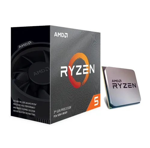 AMD Ryzen 5 3600 Wraith Stealth Procesor - 6 rdzeni 3.6 GHz - AMD AM4 - AMD Processor w pudełku (PIB)