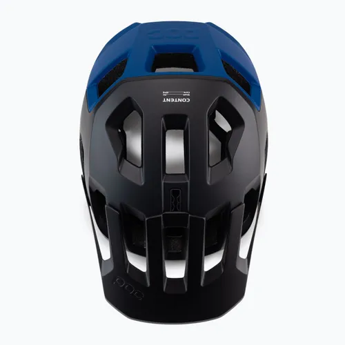 Kask rowerowy POC Kortal uranium black/opal blue metallic/matt