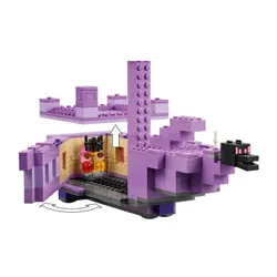 Конструктор LEGO Minecraft 21264 Дракон конца и корабль конца