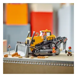 LEGO Klocki City 60466 Żółty buldożer z ładowarką