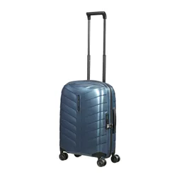 Маленький расширяемый чемодан Samsonite Attrix 55 см (20/23 см) - steel blue